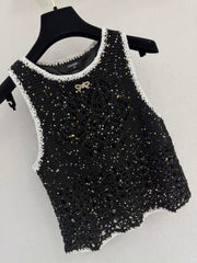 Sequin Vest