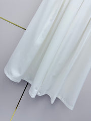Pleated wide-leg pants