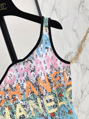 Graffiti One-Piece Swimsuit