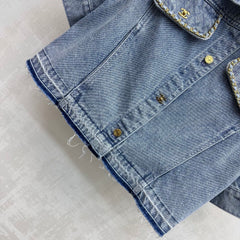 Fringed Denim Shirt