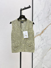 Open-Knit Vest