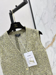 Open-Knit Vest