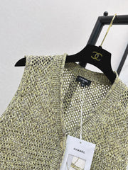 Open-Knit Vest