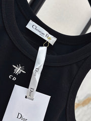 Bee-Embroidered Decorative Vest