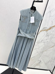 Long Denim Dress