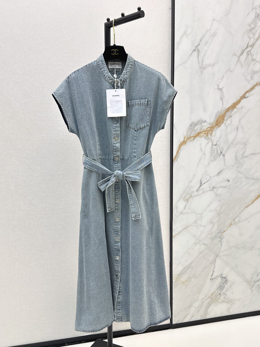 Long Denim Dress