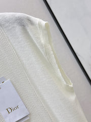 Patchwork Cutout Drop-Shoulder Knit Sweater