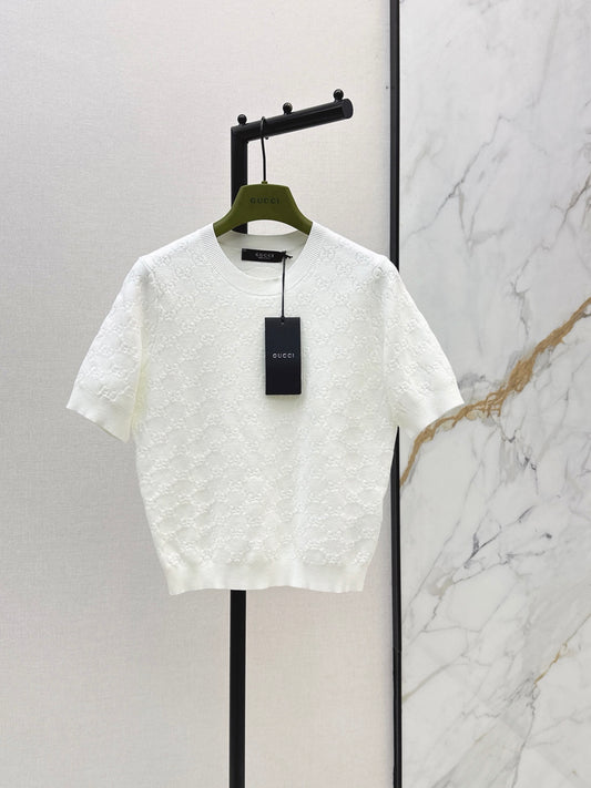 Jacquard-Knit Crewneck Sweater
