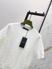 Jacquard-Knit Crewneck Sweater