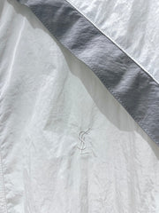 Stand-up Collar Color-Blocked Lightweight Jacket