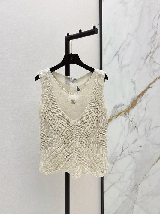 Bee-Embroidered Decorative Vest