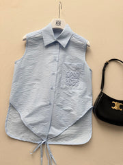 Sleeveless shirt vest