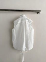 Sleeveless shirt vest