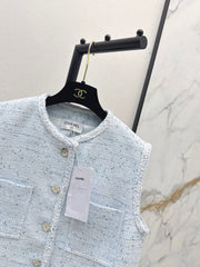Elegant Woven Vest