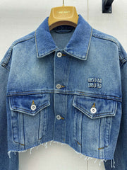 Preppy Denim Jacket