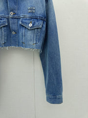 Preppy Denim Jacket
