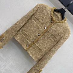 Cropped Tweed Jacket