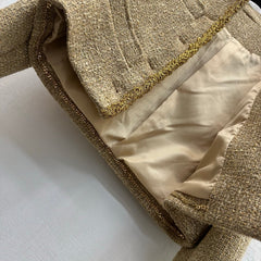 Cropped Tweed Jacket
