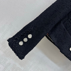 Cropped Tweed Jacket