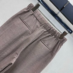 Drawstring Wide-Leg Trousers