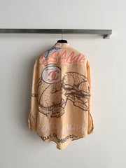 Graffiti Long-Sleeve Shirt