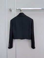 Acetate Lapel Blazer