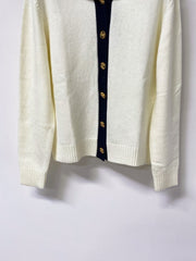 Sailor-collar cardigan