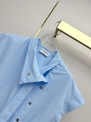 Stand-collar top