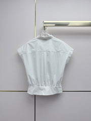 Stand-collar top