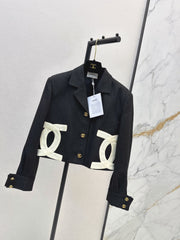Cropped Knit Jacket