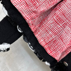 Frayed-Edge Tweed Jacket