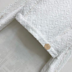 Jacquard Denim Jacket