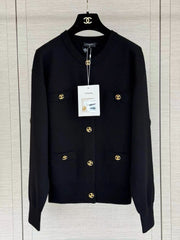 Cashmere knit cardigan