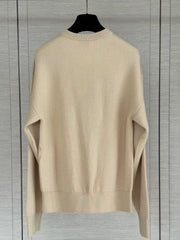 Cashmere knit cardigan
