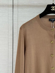 Cashmere knit cardigan