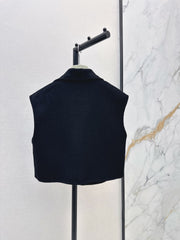 Sophisticated Wool-Blend Vest