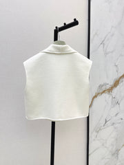 Sophisticated Wool-Blend Vest