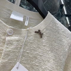 Long-Sleeve Knit Cardigan