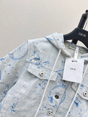 Printed Denim jacket