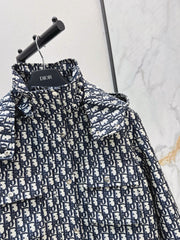 Jacquard Hooded Jacket