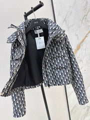 Jacquard Hooded Jacket
