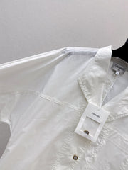 Long-Sleeve Collared Shirt