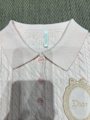 Short-Sleeve Knit Polo Shirt