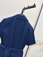 Long Dress with Dual-Pocket Detail