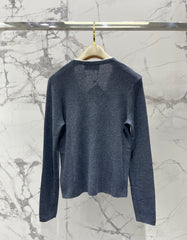 Iridescent Sequin-Embellished Cashmere Cardigan
