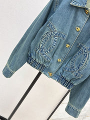 Pocket-Detail Denim Jacket
