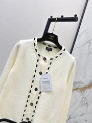 Collared Knit Cardigan