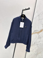 Striped Shirt with Badge Detail