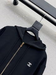 Casual Hooded Sweatshirt Set