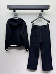 Casual Hooded Sweatshirt Set